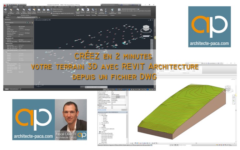 Comment Créer Une Surface Topographique Depuis Un DWG Avec REVIT