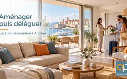 Appartement aménagé avec terrasse à Antibes et accueil de voyageurs par une conciergerie